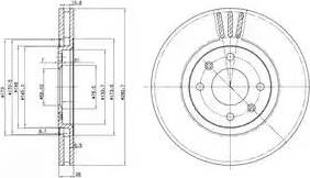 Dr!ve+ DP1010.11.0732 - Тормозной диск autospares.lv