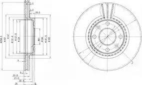 Dr!ve+ DP1010.11.0726 - Тормозной диск autospares.lv