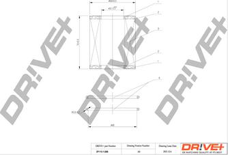 Dr!ve+ DP1110.11.0095 - Масляный фильтр autospares.lv