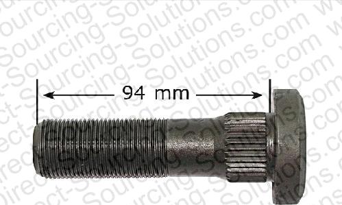 DSS 570055 - Шпилька ступицы колеса autospares.lv