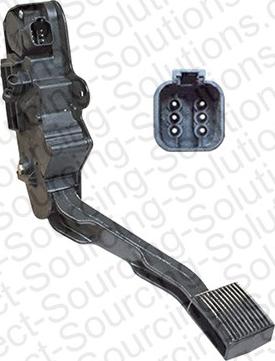 DSS 6230023 - Педаль акселератора autospares.lv