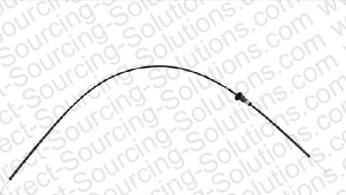 DSS 109494 - Тросик заслонки отопителя autospares.lv