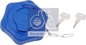 DT Spare Parts 9.69015SP - Крышка, топливный бак autospares.lv