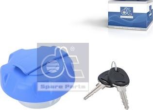 DT Spare Parts 9.69018 - Крышка, топливный бак autospares.lv