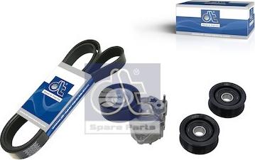 DT Spare Parts 4.94000 - Натяжитель, поликлиновый ремень autospares.lv