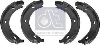 DT Spare Parts 4.91911 - Комплект тормозных колодок, барабанные autospares.lv