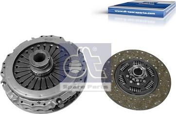 DT Spare Parts 4.91002 - Комплект сцепления autospares.lv