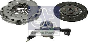 DT Spare Parts 4.91319 - Комплект сцепления autospares.lv