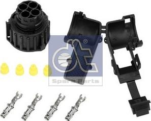 DT Spare Parts 4.91312 - Розетка прицепа autospares.lv