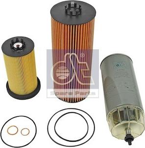 DT Spare Parts 4.92106 - Комплект фильтра autospares.lv