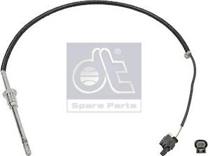 DT Spare Parts 4.69535 - Датчик, температура выхлопных газов autospares.lv
