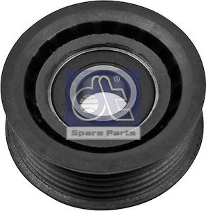 DT Spare Parts 4.65484 - Ролик, поликлиновый ремень autospares.lv