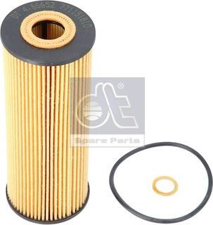 DT Spare Parts 4.66652 - Масляный фильтр autospares.lv