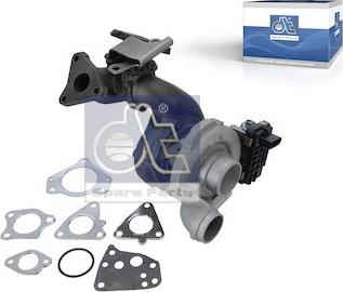 DT Spare Parts 4.66844 - Турбина, компрессор autospares.lv