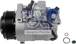 DT Spare Parts 4.66830 - Компрессор кондиционера autospares.lv