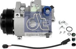 DT Spare Parts 4.66353 - Компрессор кондиционера autospares.lv