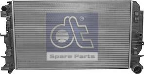 DT Spare Parts 4.66317 - Радиатор, охлаждение двигателя autospares.lv