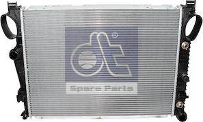 DT Spare Parts 4.66273 - Радиатор, охлаждение двигателя autospares.lv