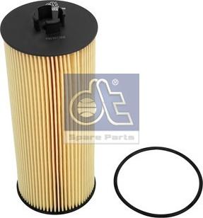 DT Spare Parts 4.61857 - Масляный фильтр autospares.lv