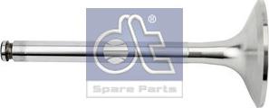 DT Spare Parts 4.61224 - Впускной клапан autospares.lv