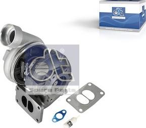 DT Spare Parts 4.62552 - Турбина, компрессор autospares.lv