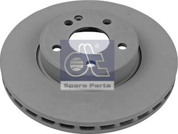 DT Spare Parts 4.67597 - Тормозной диск autospares.lv