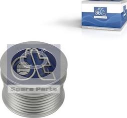 DT Spare Parts 4.67545 - Шкив генератора, муфта autospares.lv