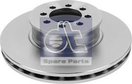 DT Spare Parts 4.67229 - Тормозной диск autospares.lv