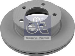 DT Spare Parts 4.67729 - Тормозной диск autospares.lv