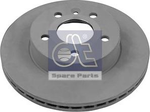 DT Spare Parts 4.67725 - Тормозной диск autospares.lv