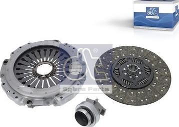 DT Spare Parts 5.95044 - Комплект сцепления autospares.lv