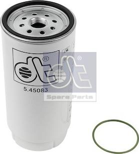 DT Spare Parts 5.45083 - Топливный фильтр autospares.lv