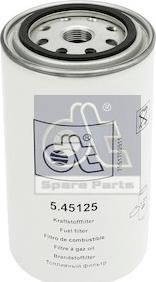 DT Spare Parts 5.45125 - Топливный фильтр autospares.lv