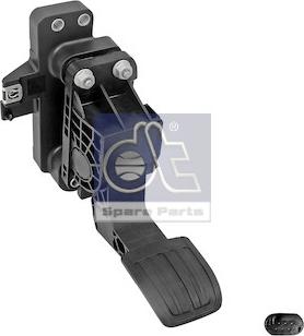 DT Spare Parts 5.46027 - Педаль акселератора autospares.lv