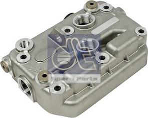 DT Spare Parts 5.42166 - Головка цилиндра, пневматический компрессор autospares.lv