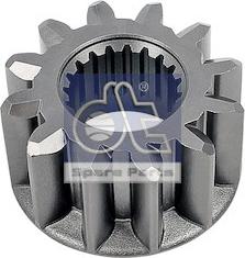 DT Spare Parts 5.47071 - Ведущая шестерня, бендикс, стартер autospares.lv