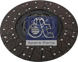 DT Spare Parts 5.50051 - Диск сцепления, фрикцион autospares.lv