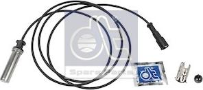 DT Spare Parts 5.20145 - Датчик ABS, частота вращения колеса autospares.lv