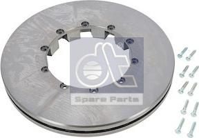 DT Spare Parts 5.21221SP2 - Тормозной диск autospares.lv