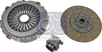 DT Spare Parts 6.93018 - Комплект сцепления autospares.lv