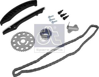 DT Spare Parts 6.92410 - Комплект цепи привода распредвала autospares.lv