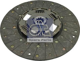 DT Spare Parts 6.40107 - Диск сцепления, фрикцион autospares.lv