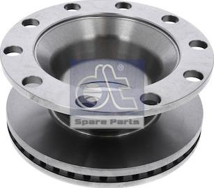 DT Spare Parts 6.61043 - Тормозной диск autospares.lv