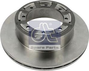 DT Spare Parts 6.61014 - Тормозной диск autospares.lv