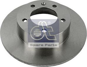 DT Spare Parts 6.61033 - Тормозной диск autospares.lv