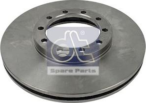 DT Spare Parts 6.61021 - Тормозной диск autospares.lv