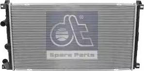 DT Spare Parts 6.35241 - Радиатор, охлаждение двигателя autospares.lv