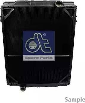 DT Spare Parts 6.35226 - Радиатор, охлаждение двигателя autospares.lv