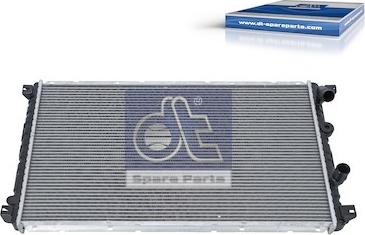 DT Spare Parts 6.35235 - Радиатор, охлаждение двигателя autospares.lv