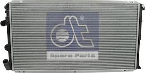 DT Spare Parts 6.35237 - Радиатор, охлаждение двигателя autospares.lv